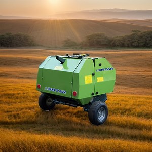 [Hot Item] Agricultural Machinery Small Round Baler Stable Performance Durable Easy Maintenance Simple Operation