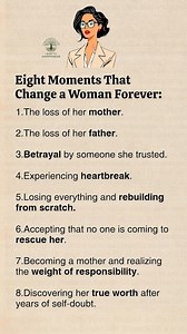 2.9K views · 22 reactions | Eight moments that change a woman forever | Lead to Happiness | Facebook