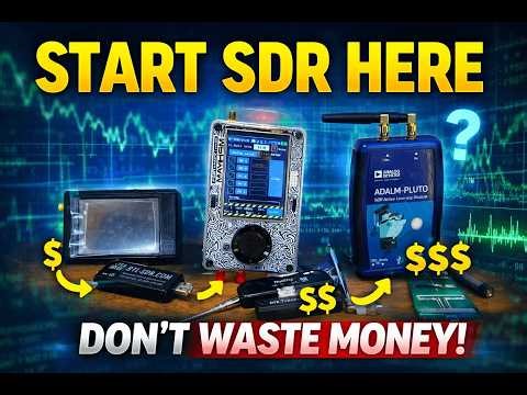Beginner's Guide | Don’t Start SDR Until You Watch This! (RTL-SDR vs HackRF vs Pluto vs Portapack)