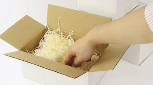 Shipping Boxes 10x7x5 Set of 6, White Corrugated Cardboard Box for Mailing Business Packaging