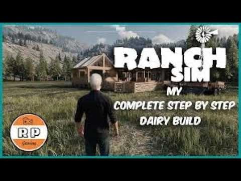 Ranch Simulator: Awesome Dairy With Cow Pens & Cheese Factory!