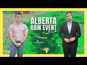 Heavy rain continues across Alberta, how this event compares to 2013 floods | #WeatherAM