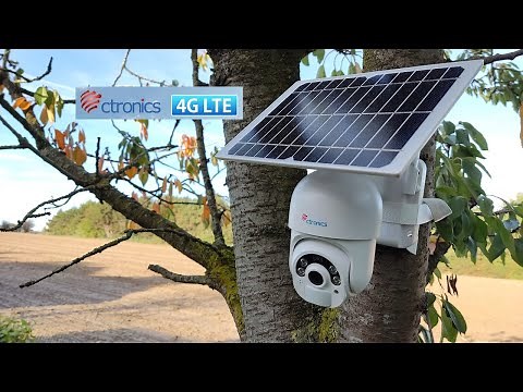 Comment se passe la connexion d'une caméra de surveillance 4G Ctronics S20 La connexion