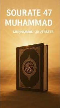 Sourate MUHAMMAD en français | Sourate 47 MUHAMMAD · 38 versets