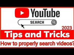 YouTube tricks || How to properly search your desired videos on YouTube web and YouTube android app?