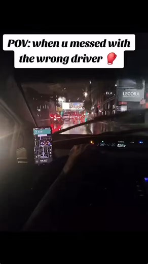 This Lyft driver had a female passenger when apparently another car cut him off. He immediately started chasing the other car. The situation escalated after the two cars collided while turning. If you were his passenger, how would you react?
