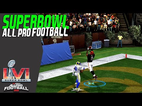 All*Pro Football 2K8 | Super Bowl LVI Gameplay