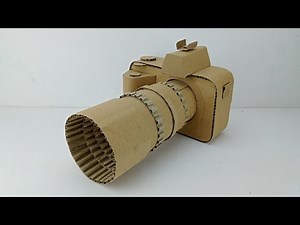 how to make a cardboard camera