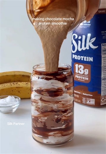 Chocolate Mocha Protein Smoothie Recipe at Home