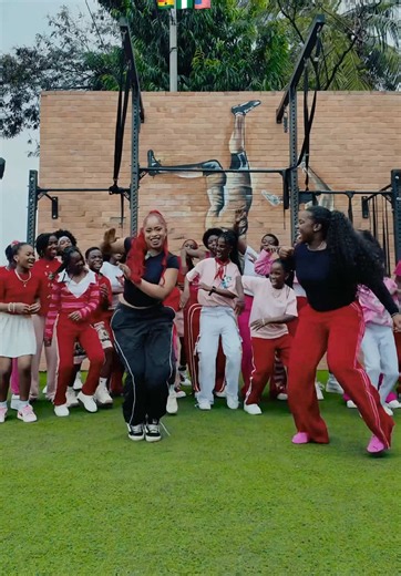 SayRah Chips choreography with AfroStar Kids Academy