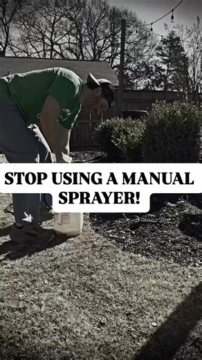 Still using a manual pump sprayer?