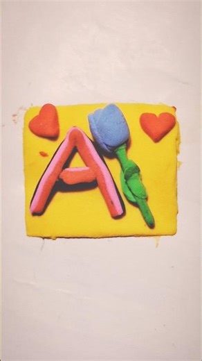 Diy clay name art || Claycraft ideas #shorts #nameplate #diy