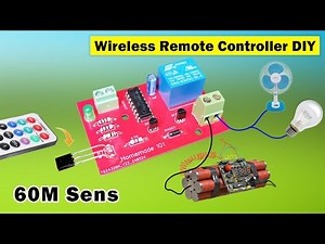 Simple Wireless Remote control Switch for your applications