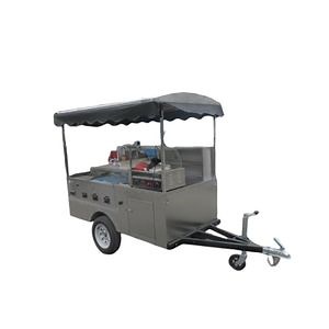 [Hot Item] Food Truck Mobile Snack Vending Cart Trailer Mobile Kitchen Food Trailer Snack Food