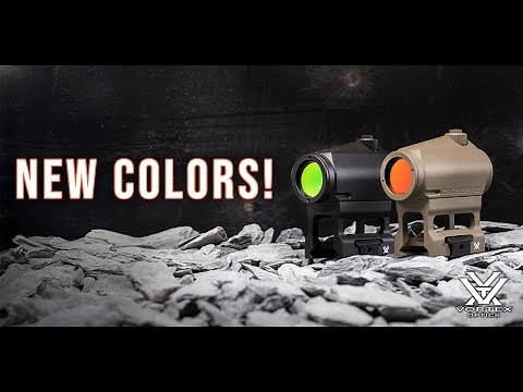 Vortex Crossfire Now with a Green Dot & Tan Red Dot – New Options for 2025!