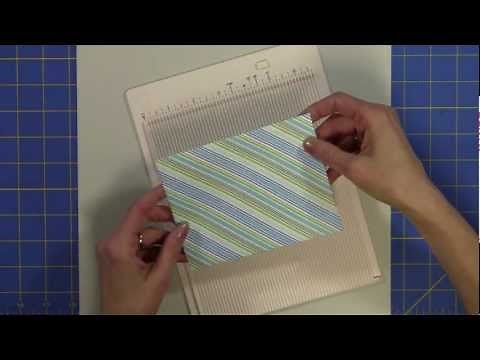 Martha Stewart Mini Scoring Board ....Easiest Envelopes Ever!!!