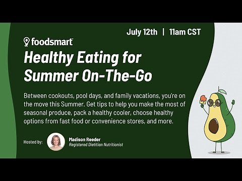 Eating Healthy on the Go with Foodsmart