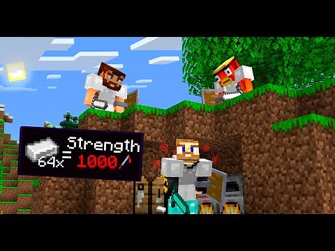 Minecraft Manhunt, But Items Increase My Damage...