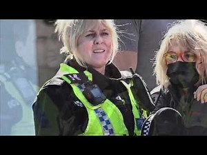 Sarah Lancashire filming Happy Valley 2022 (Behind the Scenes)