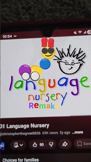 Baby Einstein Language nursery remake