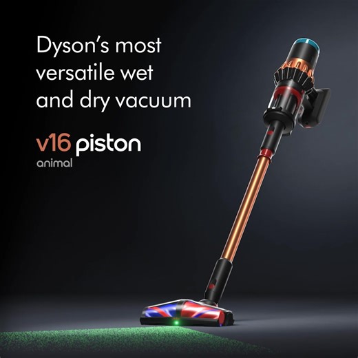 The most powerful 3-in-1 anti-tangle vacuum¹: vacuums, washes, and converts into a handheld vacuum. | Dyson