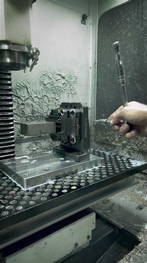 CNC Workshop Experiment Import Zero Point Right Angle Fixture on Tormach 770M