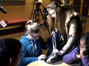 Medieval Times Hosts Unique Touch Tour For Visually Impaired Kids