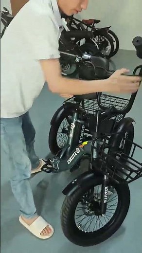 How to Fold Your Eskute T300 Ebike