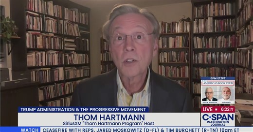 Thom Hartmann on the Trump Administration and the Progressive Movement