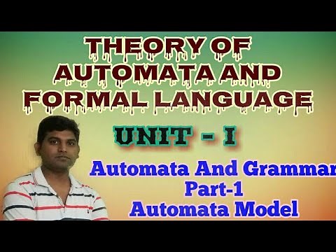 TAFL5: Automata and Grammar, Automaton Model, Characteristic of automata, DFA,PDA,LBA,Turing Mchine