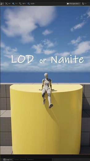 UE5 Tutorial for Beginners – LOD or Nanite