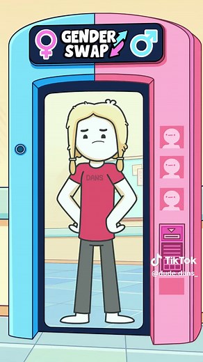 DANS & SNAD: Gender Swap Mirror Watch more here: @Dude Dans #dansandsnad #dudedans