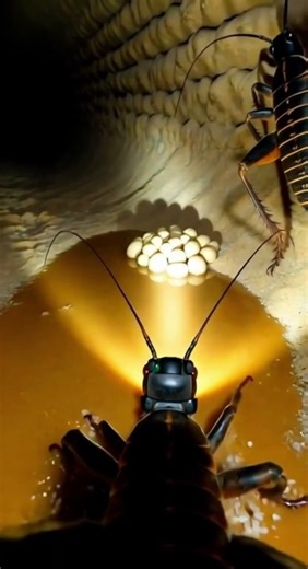 Jerusalem Cricket Burrow Cam – The Fat-Headed Desert Digger