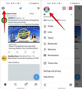 How to Make a Blank Space on Twitter