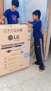 lg semi automatic washing machine 8 kg unboxing ❤️ plz like comment subscribe 🙏 #lgwashingmachine