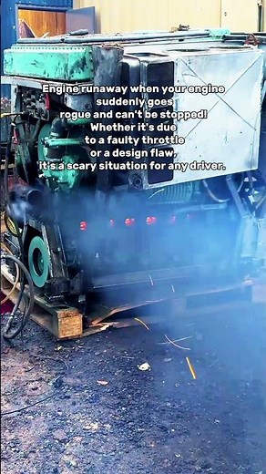 Diesel Runaway Engine Out of Control#DieselRunaway#EngineOutOfControl#AutomotiveEmergency