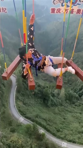 A leap staking all the courage of a lifetime