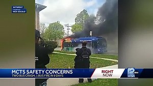 Third MCTS bus damaged in just over a week