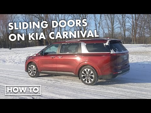 2022 Kia Carnival EX Sliding Minivan Doors | Autoblog Short Cuts