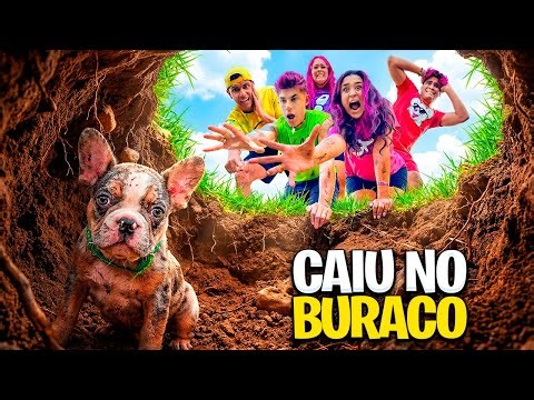 O CACHORRINHO DO VOID CAIU NO BURACO *Ele sobreviveu ?