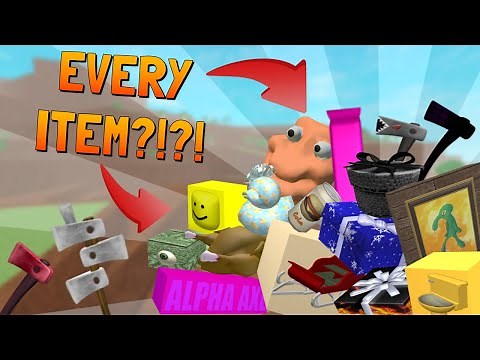 EVERY ITEM in Lumber Tycoon 2?!?! | Lumber Tycoon 2