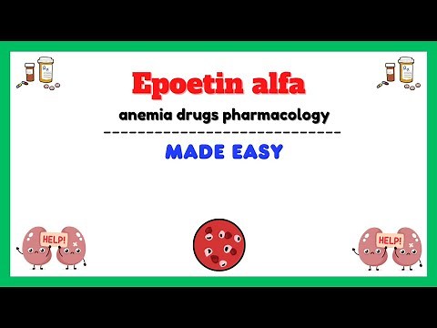 epoetin alfa (erythropoietin alfa) pharmacology, clinical pharmacology, pharmacology made easy