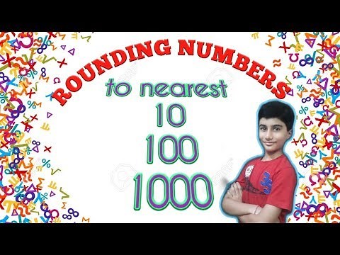 Rounding off numbers | Rounding to the Nearest 10 100 & 1000 | class 3 | Maths Olympiad questions