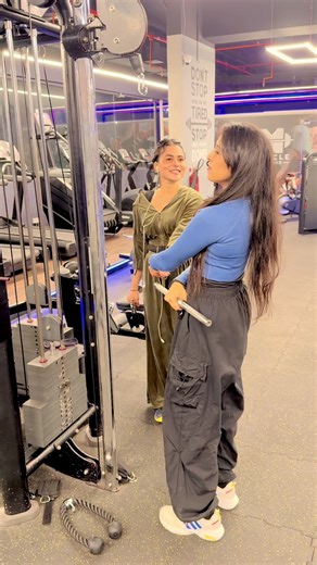 I need a serious gym partner 😂 #numrakhan #numragym #uaetiktok🇦🇪 #dubailife #numra