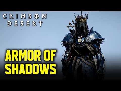 Crimson Desert - How to get Black Armor of Shadows Set (Location & Guide)