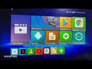 How to set up BQeel Android Smart TV Box Quad Core using WiFi - Bought from Amazon