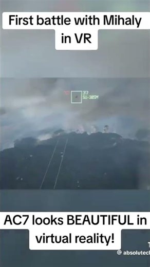 Ace combat 7 vr ✈️🌠 #games #vr