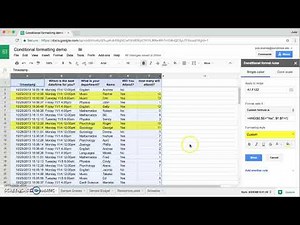 Google Sheets: More Advanced Custom Formulas for Conditional Formatting and Filtering by 2+ Criteria
