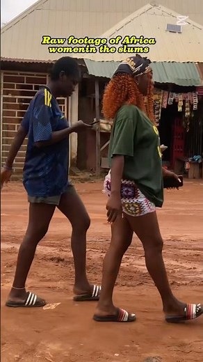 Raw footage of Africa women in the slums #slumstories #abujastreets #streetlifeafrica #shorts