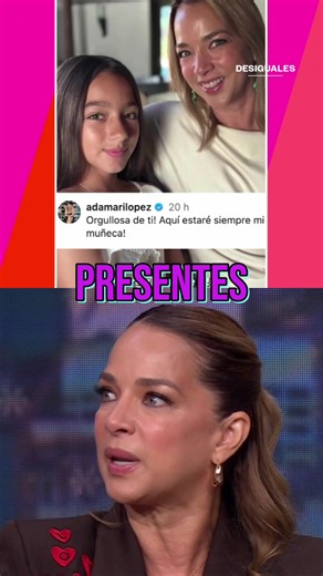 👩🏻‍👧🏻 @adamarilopeztorres es un ejemplo, no solo como ser humano, sino como madre 🫂❤️ @desiguales.tv, lunes a viernes 3P/2C por @univision #Familia #Hijos #Clippeo